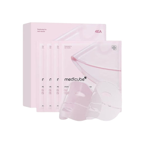 Box de 4 Masques Gel PDRN Collagène Rose Medicube